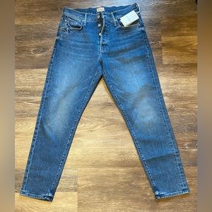 NWT MOTHER JEANS THE STINGER FLOOD SIZE 31 IN CRATE DIGGER
